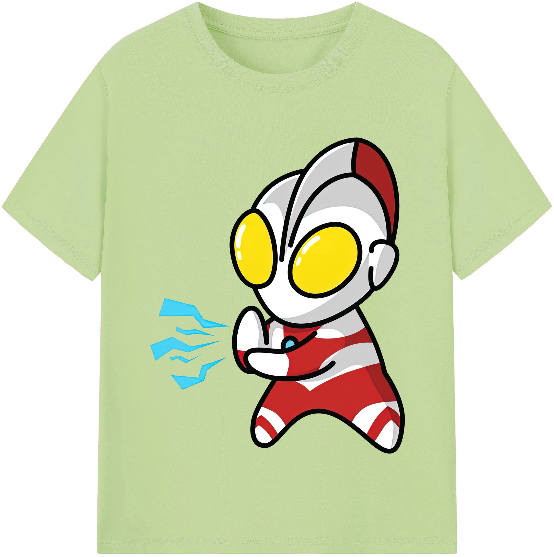（画像用） ウルトラマン Ultraman 綿100％半袖Tシャツ（フロントプリント）